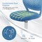 Costway Kids Desk Chair Ergonomic Swivel Children Mesh Study Height Adjustable Rose/Blue/Turquoise/Purple/Gray/Light Green